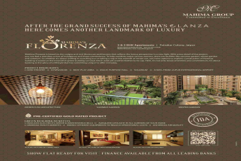 Show flat ready for visit at Mahima Florenza in Jaipur